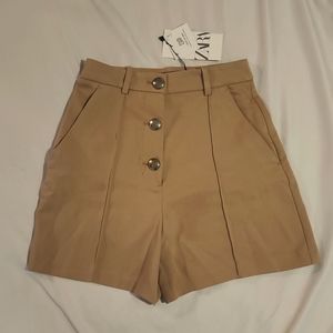 Zara Mini Tailored Shorts